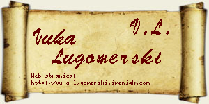 Vuka Lugomerski vizit kartica